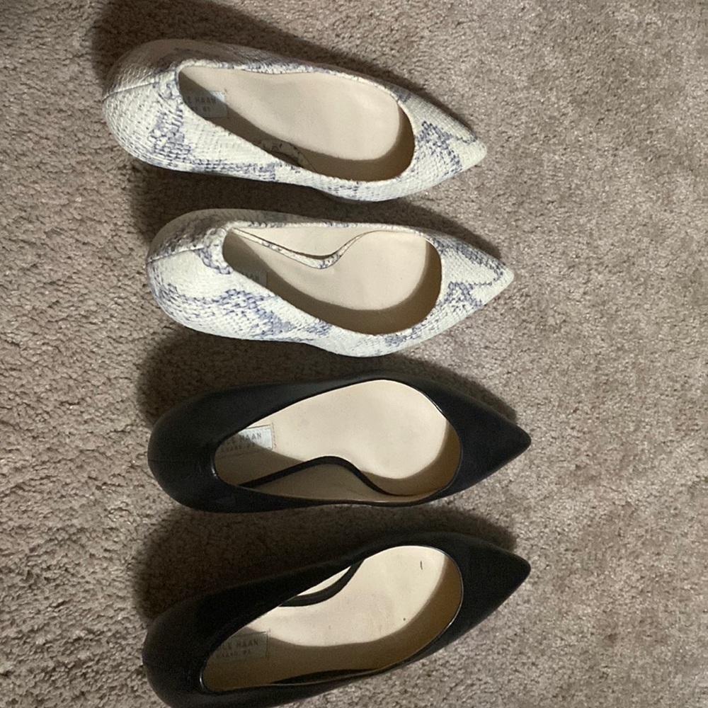 2 pair Cole Haan heels